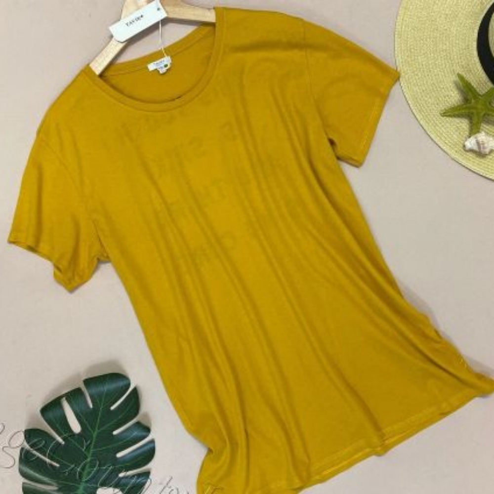 Short Sleeve Yellow Tee By Tavik